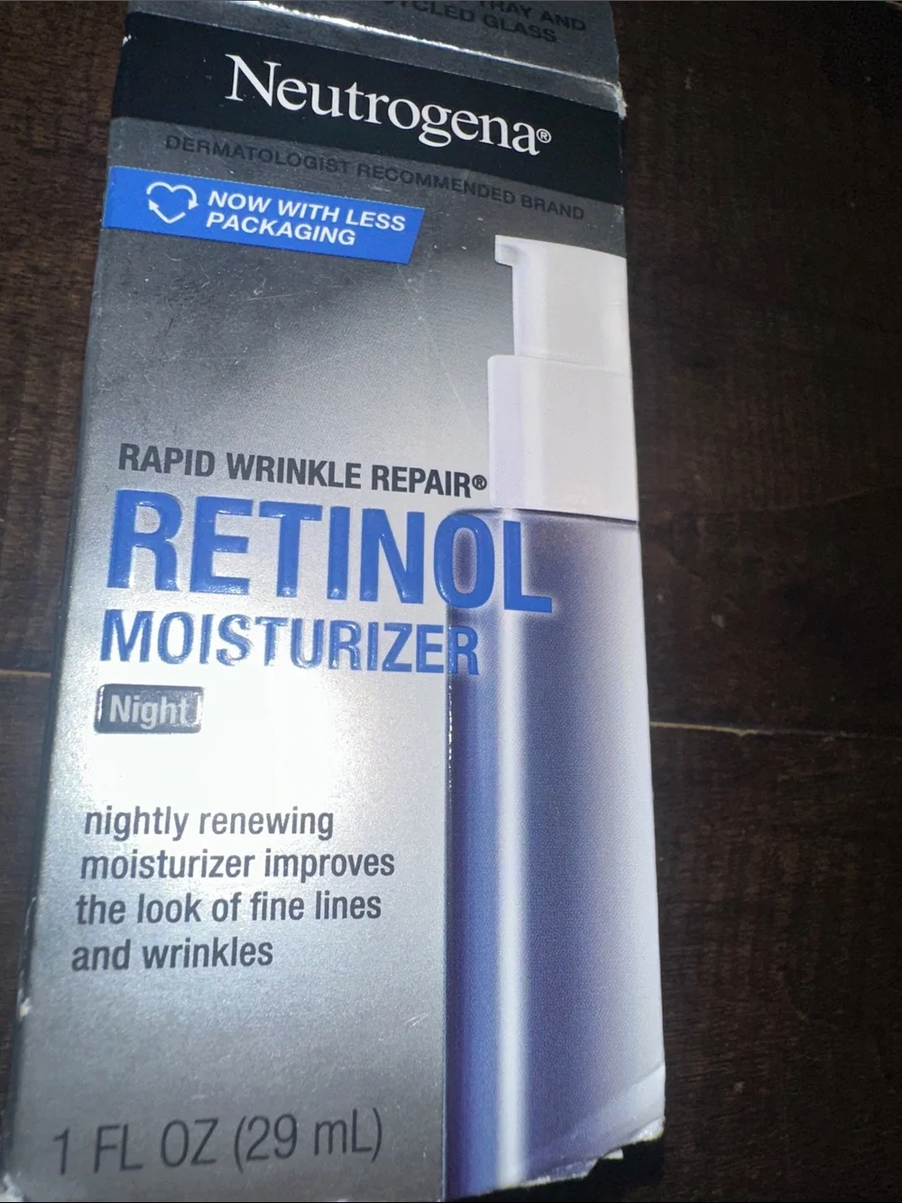 Neutrogena rapid wrinkle repair retinol moisturizer cream